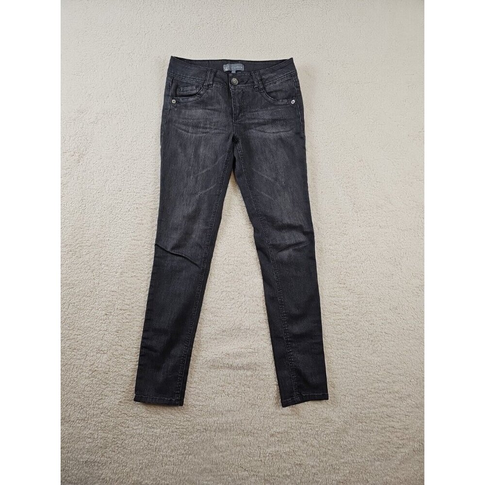 Wit & Wisdom Jeans Women's Size 2 Skinny Stretch Gray Wash Denim
